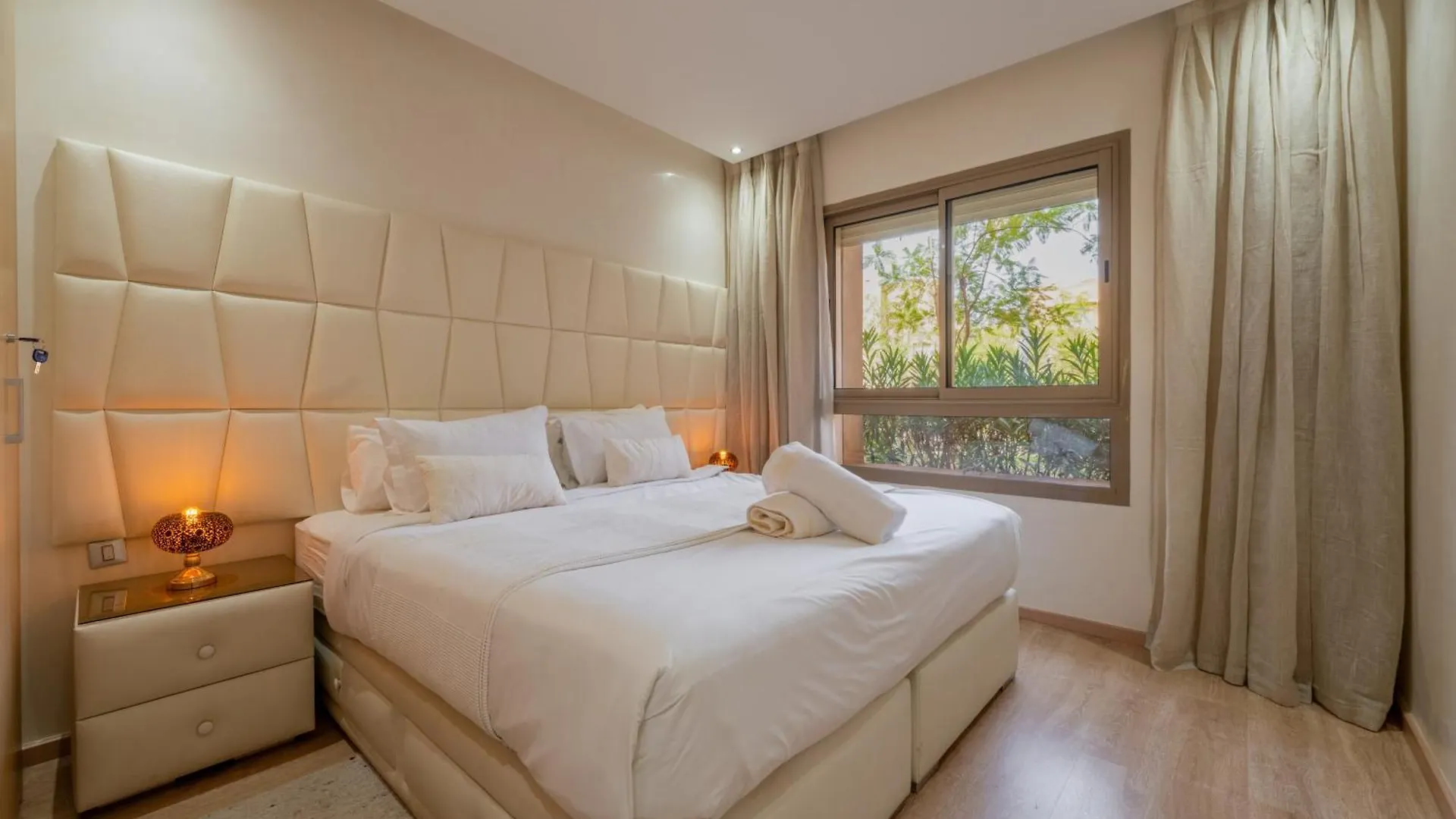 Luxury Xl Appart Golf View Retreat Private Garden Marrakesh Morocco