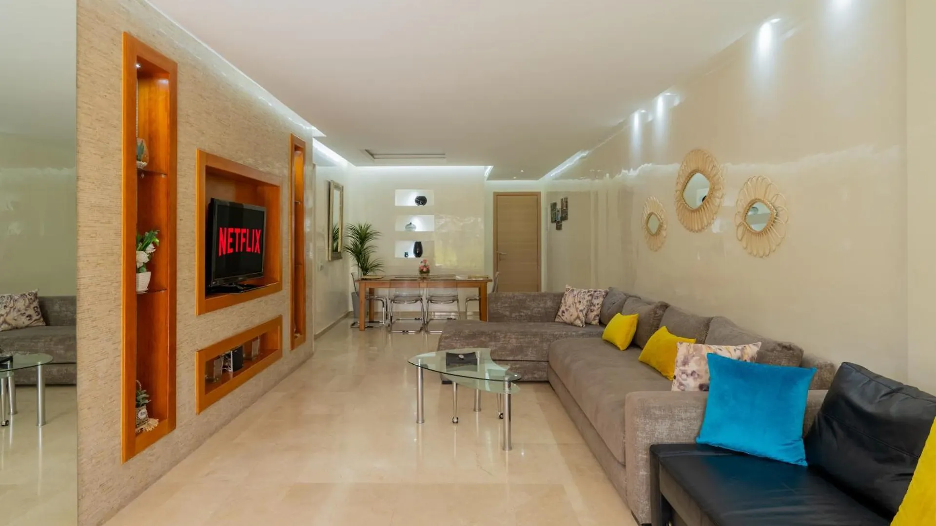 Luxury Xl Appart Golf View Retreat Private Garden Marrakesh Apartment